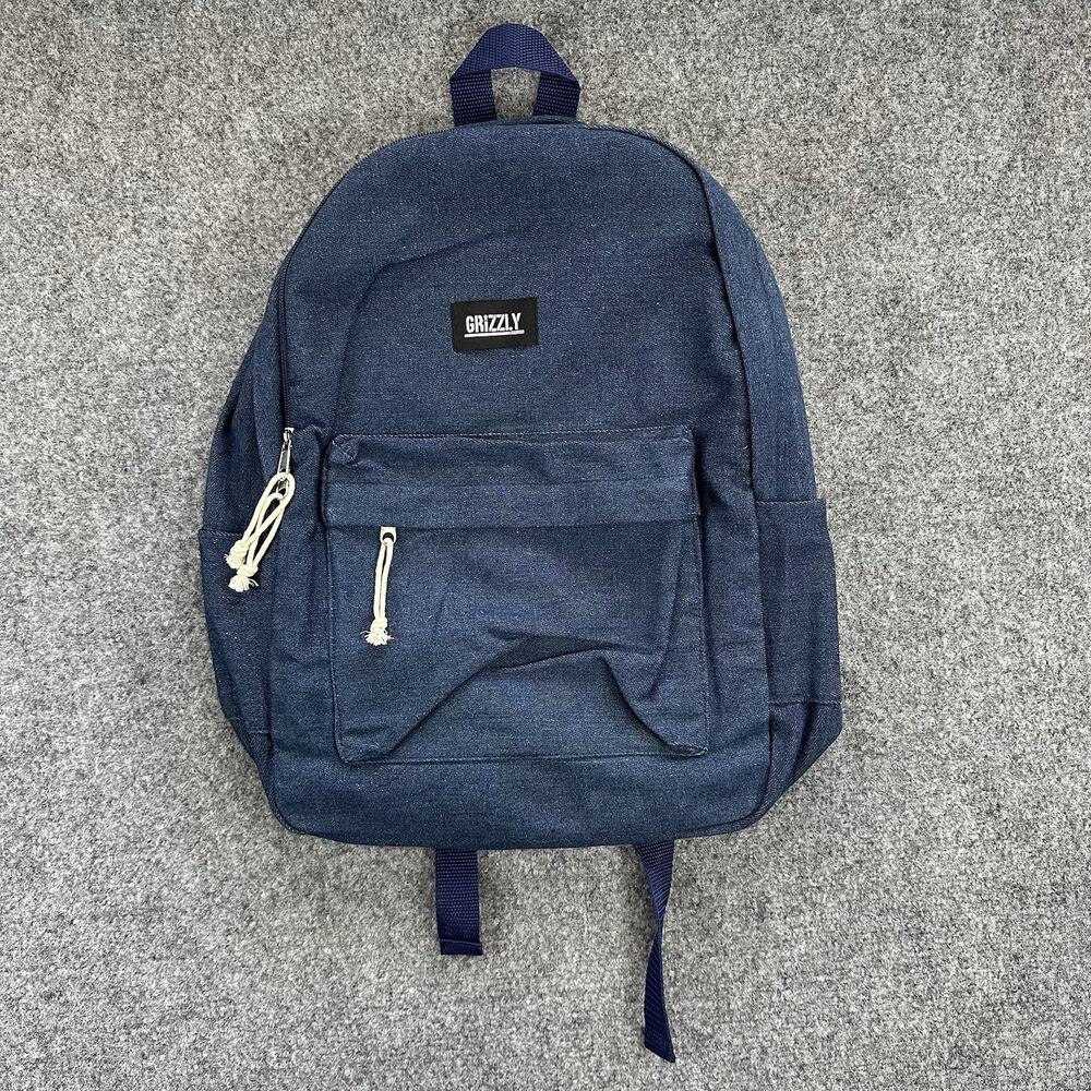 NEW! Grizzly Grip Tape (Y2K) Skateboarding/School Backpack Book Bag NWT! Blue